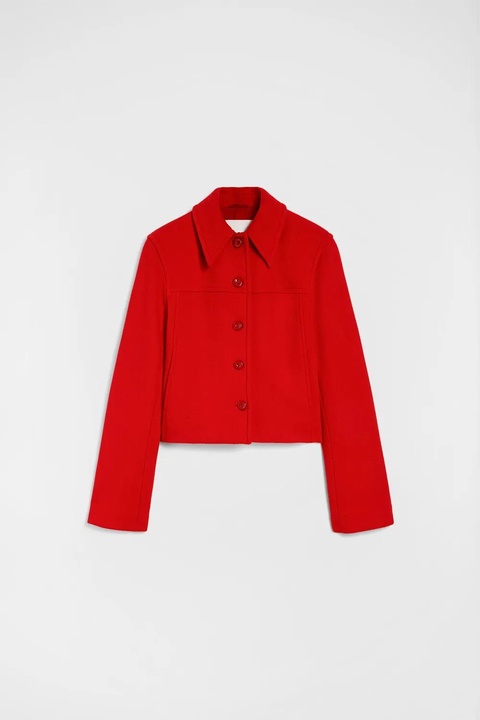 Jil Sander wool jacket - Red - zdjęcie produktu nr 1