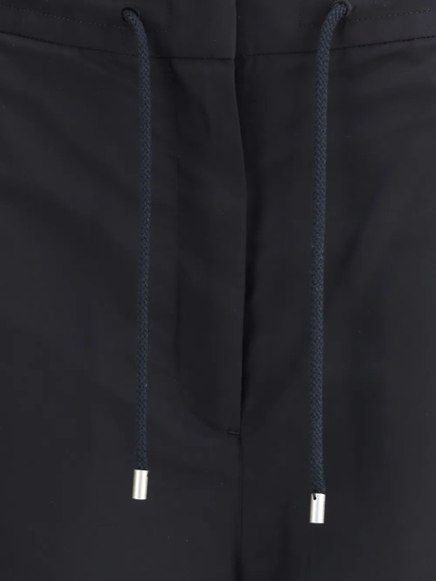 LOEWE elasticated-cuff pleated trousers - Black - zdjęcie produktu nr 1