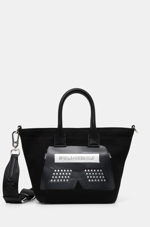 Karl Lagerfeld torebka kolor czarny 246W3885 - zdjęcie produktu nr 1
