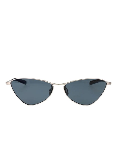 Saint Laurent Eyewear cat-eye frame sunglasses - Silver - zdjęcie produktu nr 2