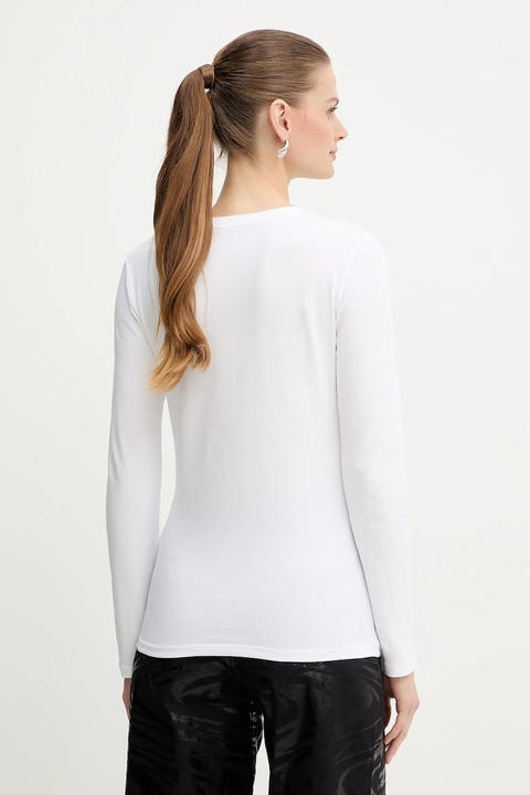 Armani Exchange longsleeve kolor biały XW001353 AF17173 - zdjęcie produktu nr 2