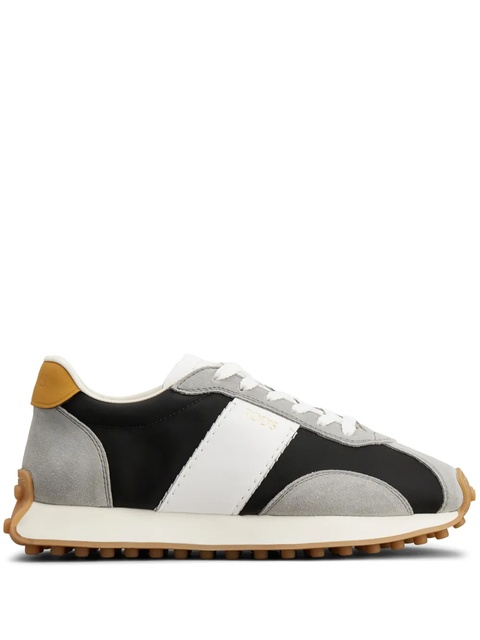 Tod's suede-trimmed sneakers - Grey - zdjęcie produktu nr 1