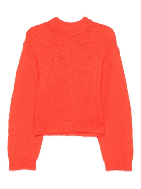 Alysi balloon-sleeve sweater - Red - zdjęcie produktu nr 1