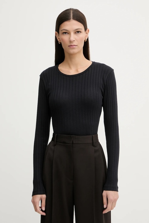 Marc O'Polo longsleeve kolor granatowy 600207852063 - zdjęcie produktu nr 1