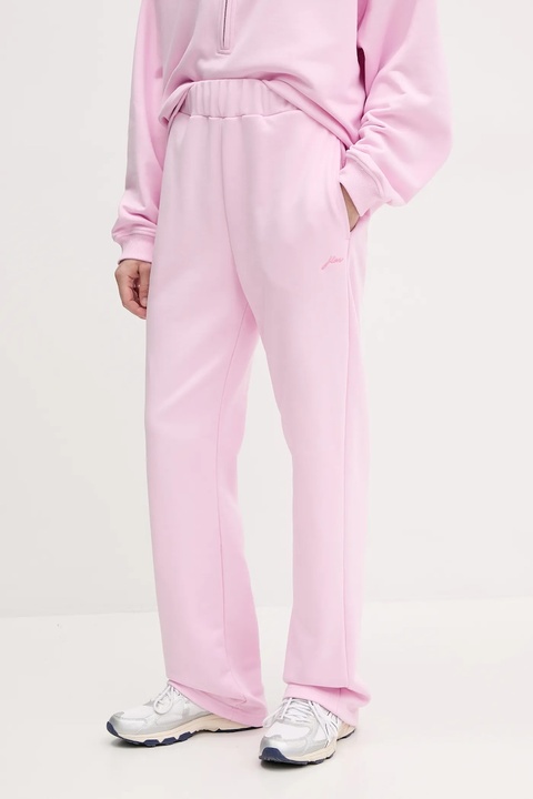 JOYINME spodnie dresowe Evolve damskie kolor różowy gładkie Evolve - zdjęcie produktu nr 1