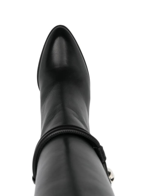 ISABEL MARANT IEVA BUTTON HIGH BOOTS - Black - zdjęcie produktu nr 2