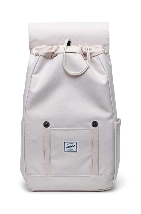 Herschel plecak Retreat™ Small kolor beżowy duży gładki - zdjęcie produktu nr 1