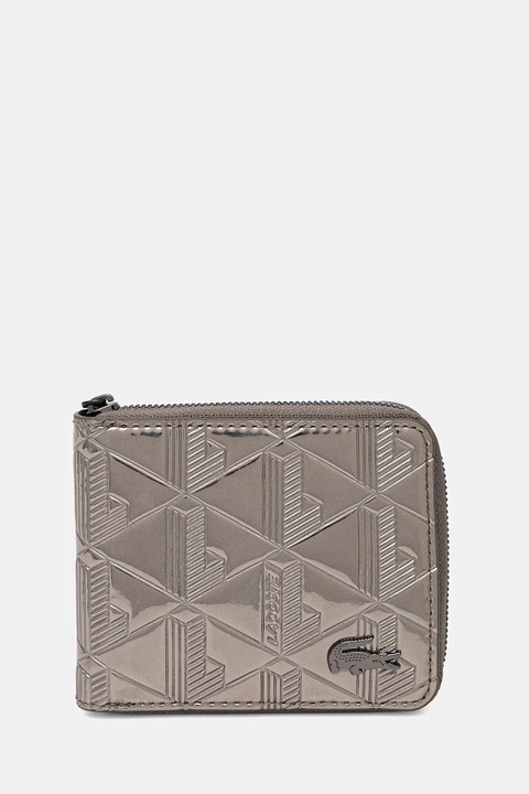 Lacoste portfel kolor srebrny NU4902BG - zdjęcie produktu nr 1