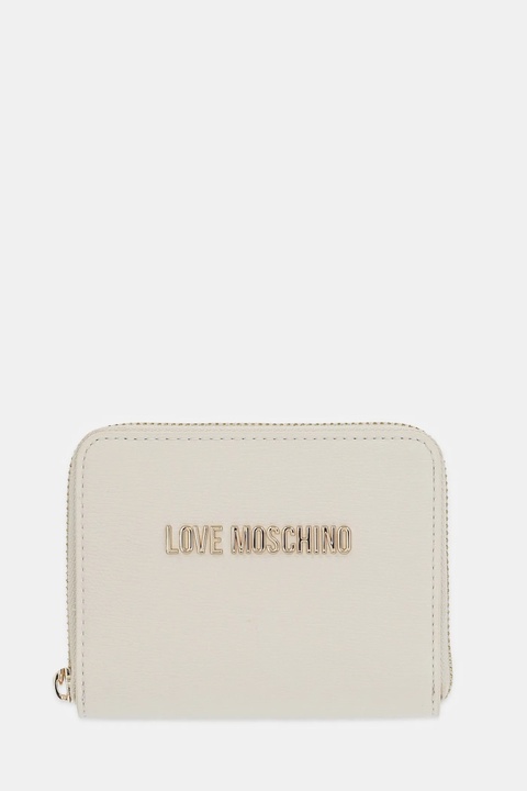 Love Moschino portfel damski kolor beżowy JC5702PP1 - zdjęcie produktu nr 1