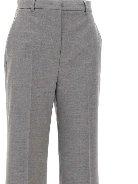 Max Mara belt loops crease trousers - Grey - zdjęcie produktu nr 2