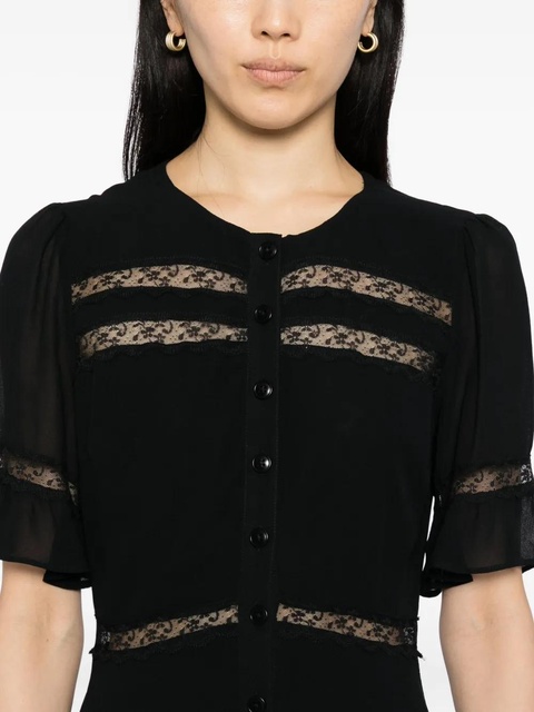 Reformation Woodson dress - Black - zdjęcie produktu nr 2