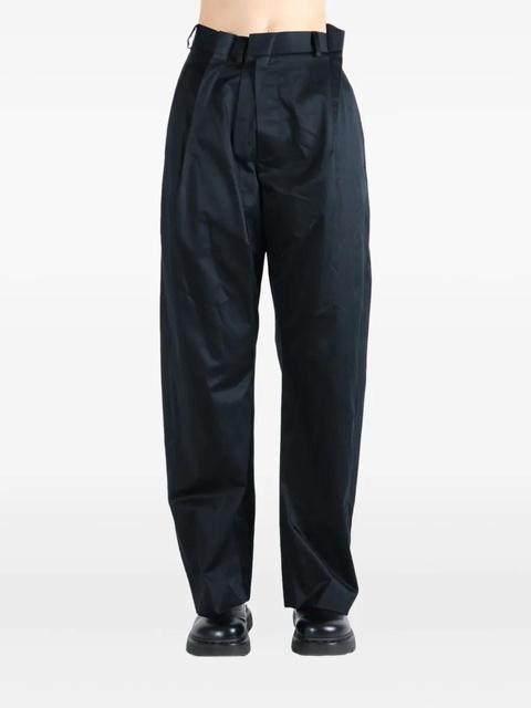 MM6 Maison Margiela pleated-front trousers - Black - zdjęcie produktu nr 2