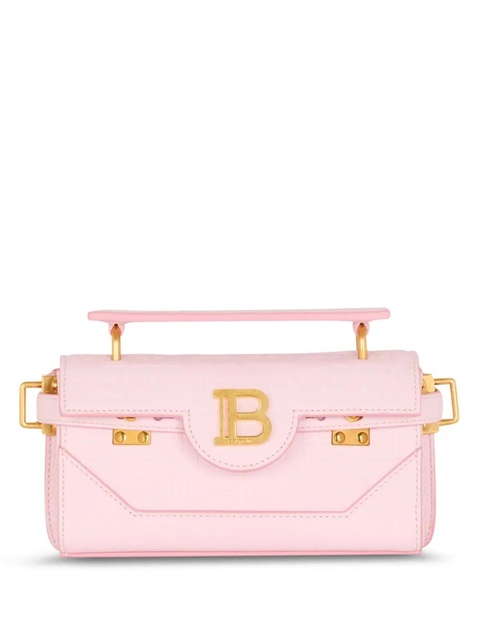 Balmain B-Buzz 19 leather tote bag - Pink - zdjęcie produktu nr 1