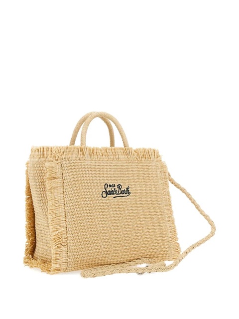 MC2 Saint Barth fringed straw tote bag - Neutrals - zdjęcie produktu nr 1