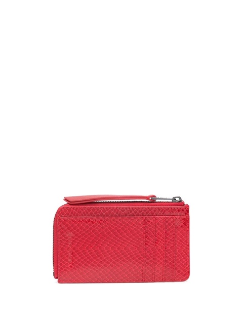 Zadig&Voltaire Wild python-effect cardholder - Red - zdjęcie produktu nr 2