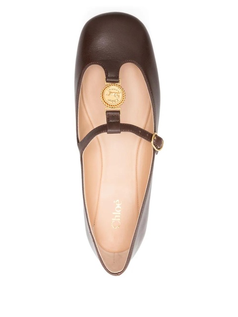 Chloé Leonore ballet flats - Brown - zdjęcie produktu nr 2