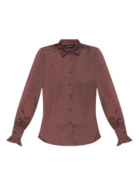 Zadig&Voltaire Thely shirt - Brown - zdjęcie produktu nr 1