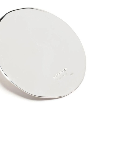 Jil Sander enamel plate earrings - Silver - zdjęcie produktu nr 2