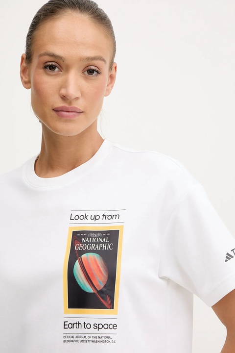 adidas TERREX t-shirt damski kolor biały KC2349 - zdjęcie produktu nr 2