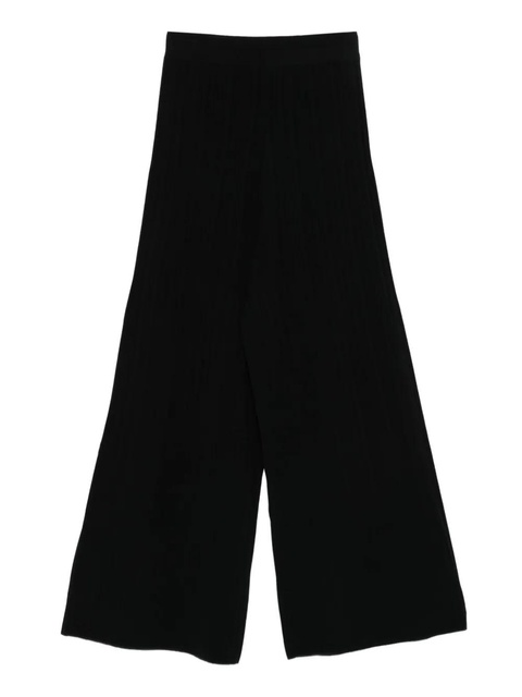 Weekend Max Mara elasticated-waistband trousers - Black - zdjęcie produktu nr 1