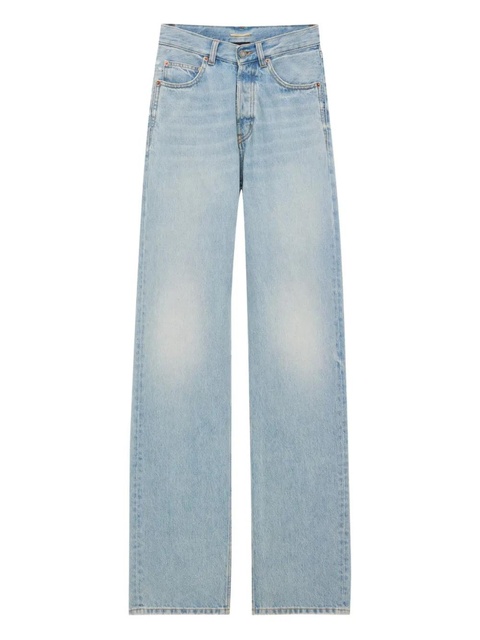 Saint Laurent V-waist long baggy jeans - Blue - zdjęcie produktu nr 1