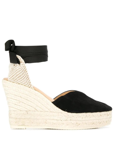 Manebi 110mm Hamptons espadrilles - Black - zdjęcie produktu nr 1