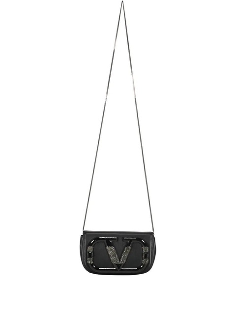 Valentino Garavani logo-embellished crossbody bag - Black - zdjęcie produktu nr 1