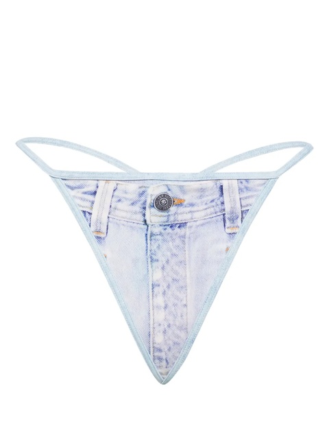 Diesel BFPN-D-String bikini bottoms - Blue - zdjęcie produktu nr 1