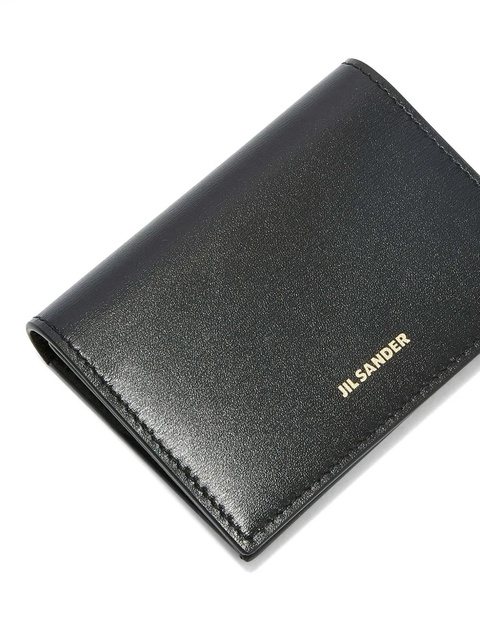 Jil Sander logo-lettering card holder - Black - zdjęcie produktu nr 2