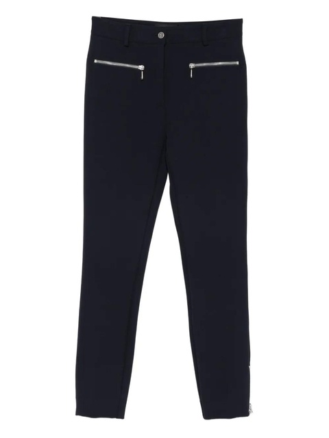ETRO zip-detailing skinny trousers - Blue - zdjęcie produktu nr 1