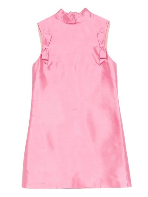 Valentino Garavani bow-detail mini dress - Pink - zdjęcie produktu nr 1