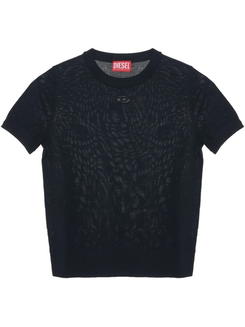 Diesel M-Aline T-shirt - Black - zdjęcie produktu nr 1