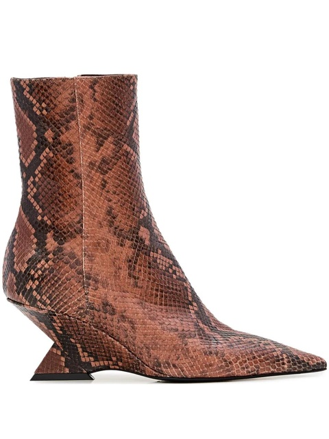 The Attico 60mm Cheope boots - Brown - zdjęcie produktu nr 2