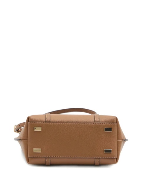 Tory Burch mini Perry zip-top leather tote bag - Brown - zdjęcie produktu nr 2