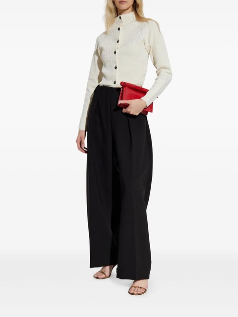 Jacquemus cropped cardigan - White - zdjęcie produktu nr 2