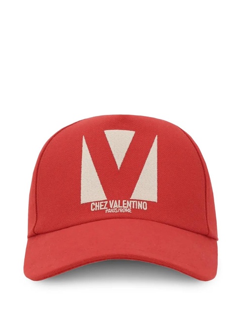 Valentino Garavani Chez baseball cap - Red - zdjęcie produktu nr 1