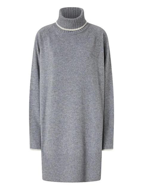 PINKO turtleneck mini dress - Grey - zdjęcie produktu nr 2