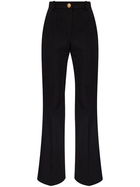 Balmain flared virgin-wool trousers - Black - zdjęcie produktu nr 1