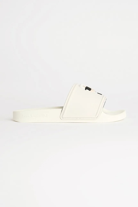 Karl Lagerfeld klapki KONDO 2.0 damskie kolor biały KL80905A - zdjęcie produktu nr 1