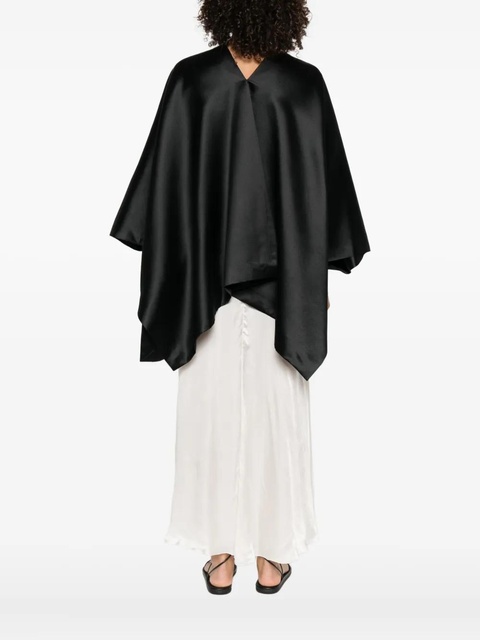 The Row V-neck asymmetric top - Black - zdjęcie produktu nr 1