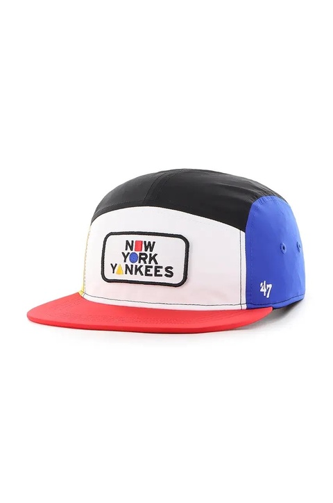 47 brand czapka z daszkiem MLB New York Yankees kolor multicolor z aplikacją B-PRPFP17C0W-BK - zdjęcie produktu nr 1