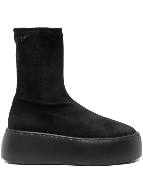 Giuseppe Zanotti platform ankle boots - Black - zdjęcie produktu nr 1