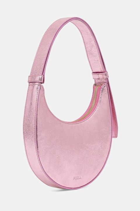 Furla torebka skórzana kolor różowy WE00649.BX4150.4148S - zdjęcie produktu nr 2