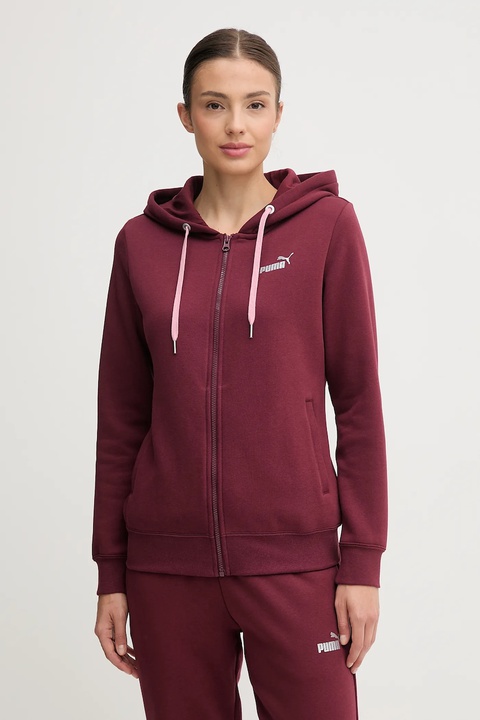 Puma dres damski kolor bordowy 688161 - zdjęcie produktu nr 2