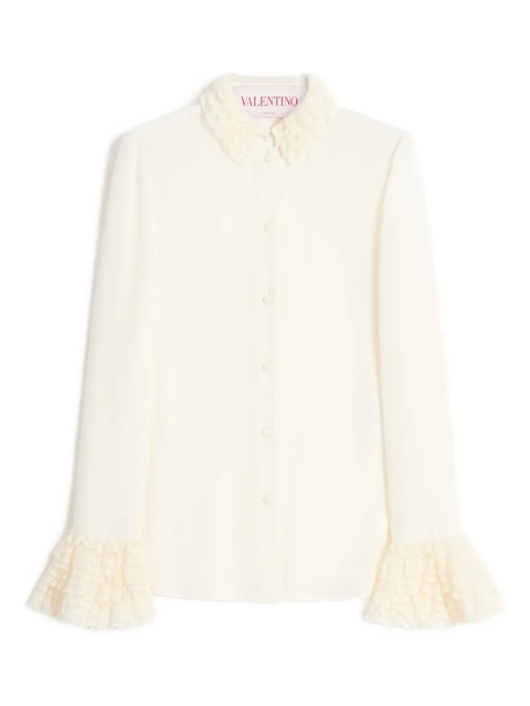 Valentino Garavani georgette blouse - White - zdjęcie produktu nr 1