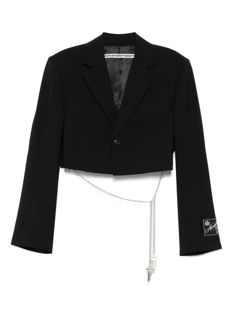 Alexander Wang cropped jacket - Black - zdjęcie produktu nr 1