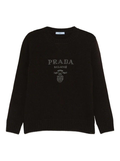 Prada crew-neck sweater - Brown - zdjęcie produktu nr 1