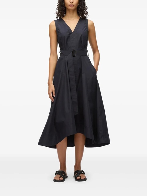 3.1 Phillip Lim poplin belted dress - Black - zdjęcie produktu nr 1