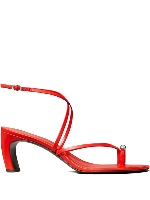 Tory Burch 65mm Pierced sandals - Red - zdjęcie produktu nr 1