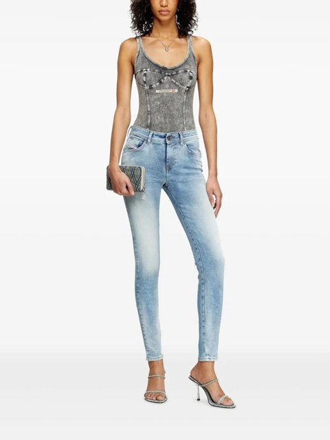 Diesel 2017 Slandy skinny jeans - Blue - zdjęcie produktu nr 2